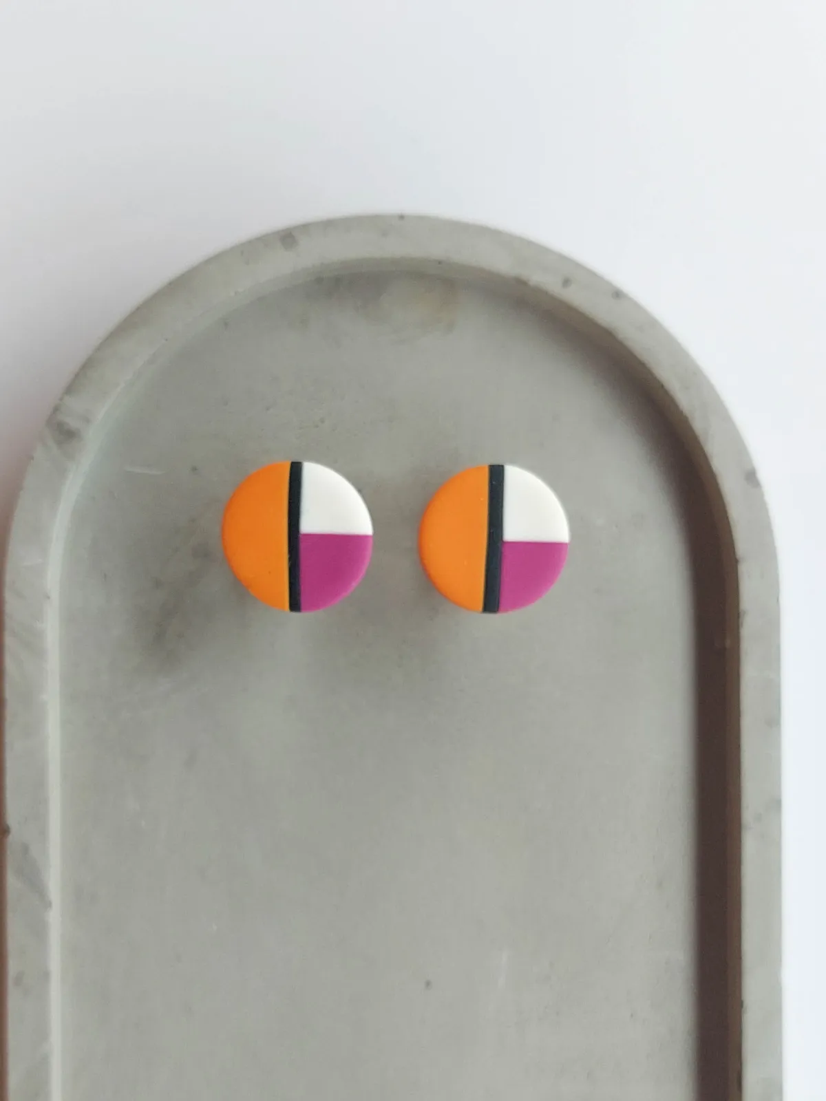 DOTS geometrikus bedugós fülbevaló