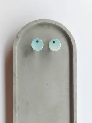 DOTS világoskék bedugós fülbevaló