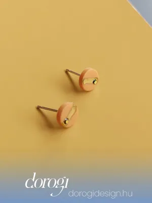 DOTS világoskék bedugós fülbevaló