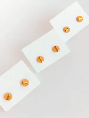 DOTS világoskék bedugós fülbevaló