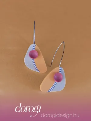 OCELLE sárga fülbevaló