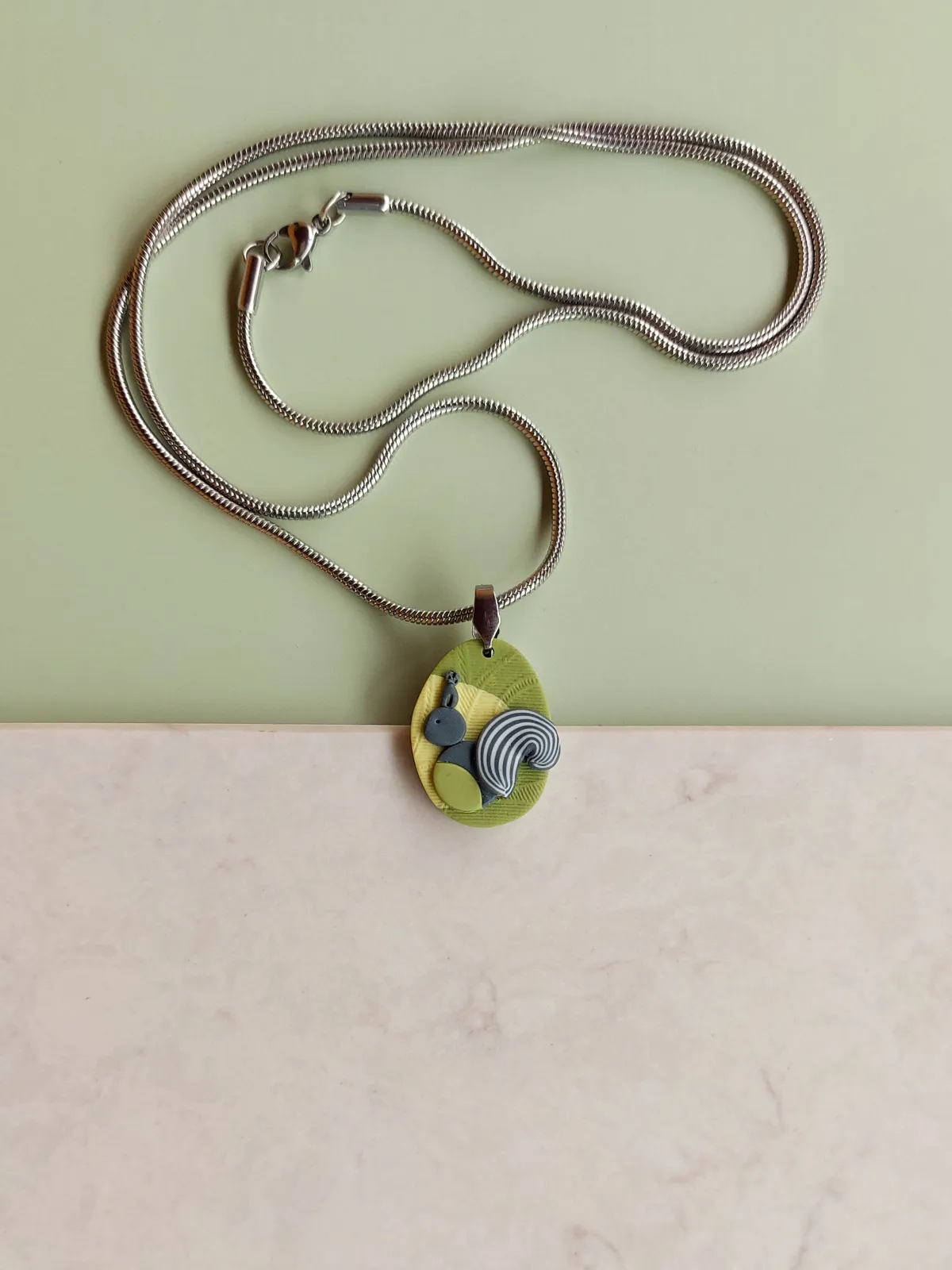 PIXIE zöld nyaklánc