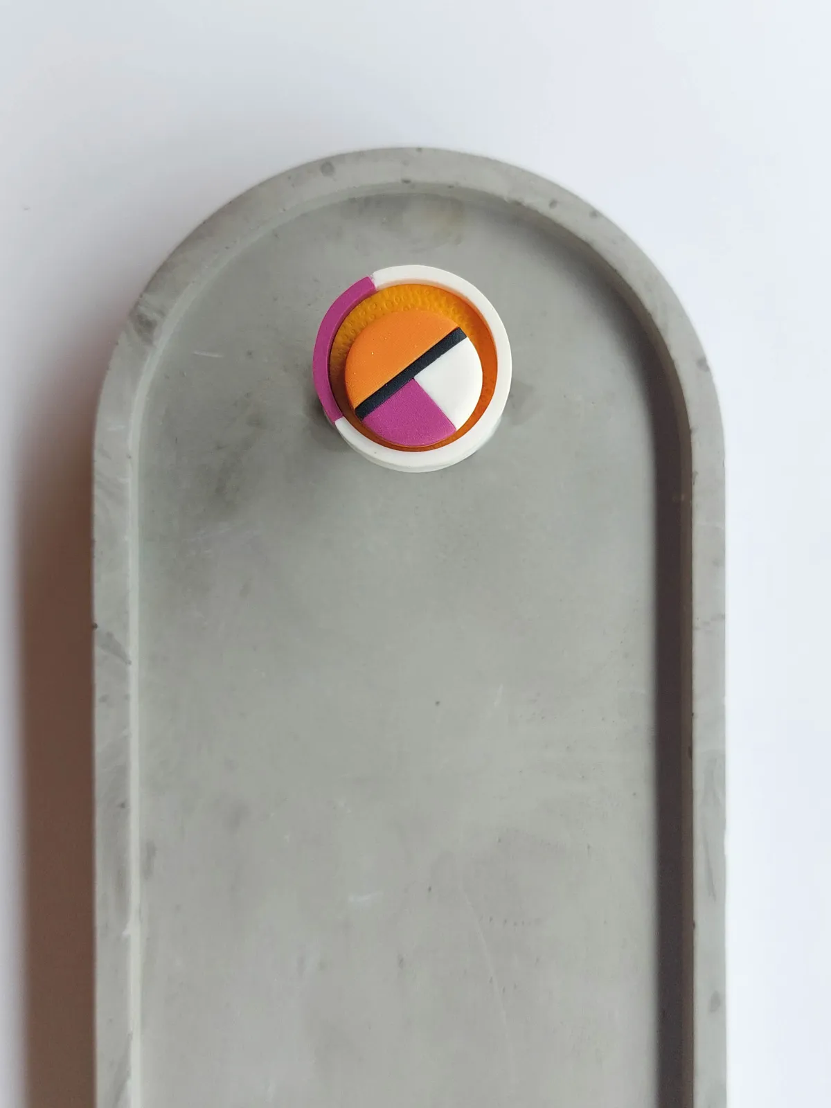 PLAY kinetikus egyedi gyűrű geometrikus mintákkal