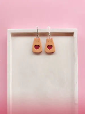 CATZ linzer cica lógós fülbevaló