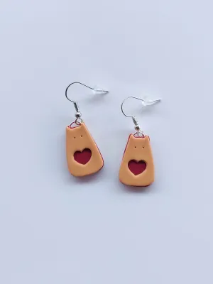 CATZ linzer cica lógós fülbevaló