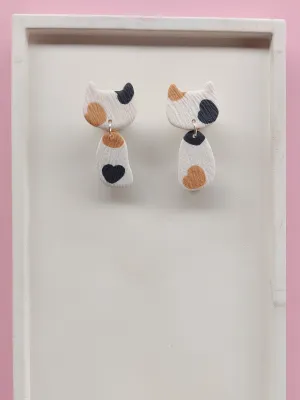 CATZ foltos cicás fülbevaló