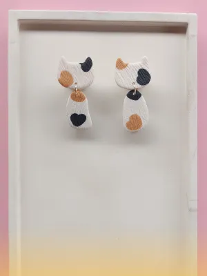 CATZ foltos cicás fülbevaló