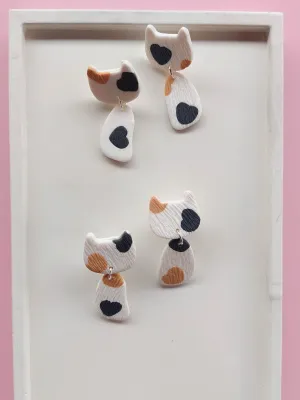 CATZ foltos cicás fülbevaló