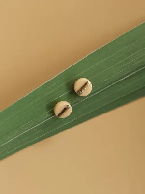 DOTS mályva színű bedugós fülbevaló