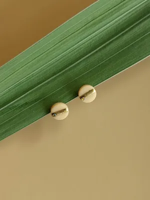 DOTS mályva színű bedugós fülbevaló