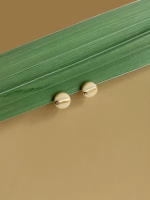 DOTS mályva színű bedugós fülbevaló