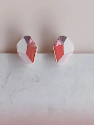 MOSAIC világos bedugós fülbevaló