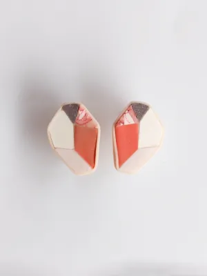 MOSAIC világos bedugós fülbevaló