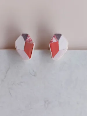 MOSAIC világos bedugós fülbevaló