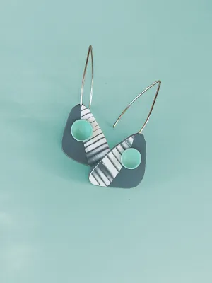 OCELLE szürke fülbevaló