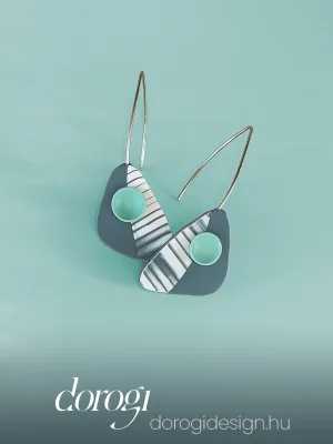 OCELLE szürke fülbevaló