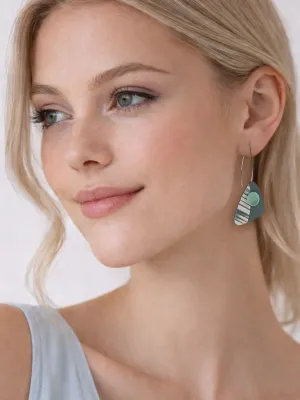 OCELLE szürke fülbevaló