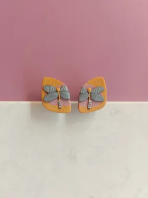 PIXIE szitakötős bedugós fülbevaló