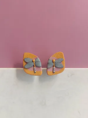 PIXIE szitakötős bedugós fülbevaló