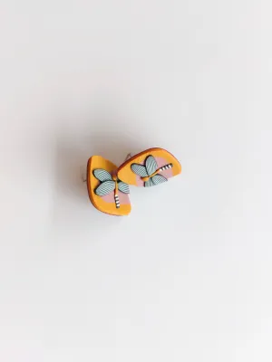 PIXIE szitakötős bedugós fülbevaló