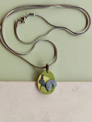 PIXIE zöld nyaklánc