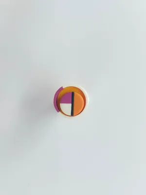 PLAY kinetikus egyedi gyűrű geometrikus mintákkal