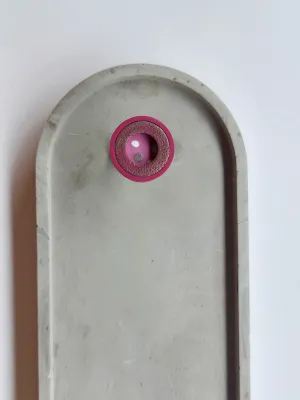 PLAY kinetikus egyedi gyűrű mályva színben