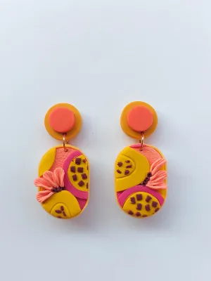 SWITCH 2 oldalas gyümölcsös fülbevaló