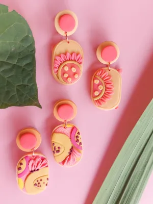 SWITCH 2 oldalas gyümölcsös fülbevaló