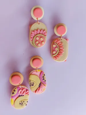 SWITCH 2 oldalas gyümölcsös fülbevaló