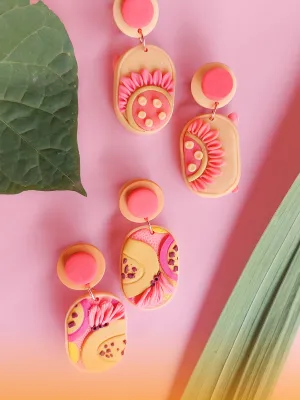 SWITCH 2 oldalas gyümölcsös fülbevaló