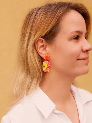 SWITCH 2 oldalas gyümölcsös fülbevaló