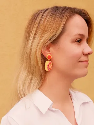 SWITCH 2 oldalas gyümölcsös fülbevaló