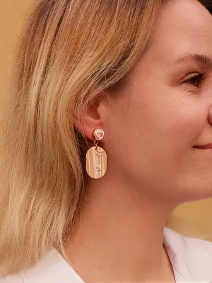 SWITCH 2 oldalas romantikus virágos fülbevaló