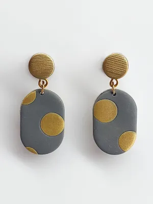 SWITCH 2 oldalas pöttyös fülbevaló