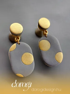 SWITCH 2 oldalas pöttyös fülbevaló