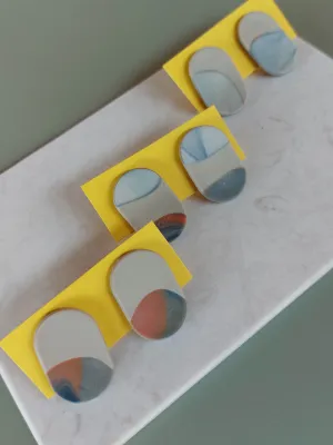 URBAN ECHO kőhatású kapszulla fülbevaló