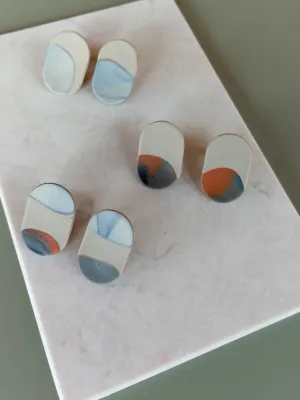 URBAN ECHO kőhatású kapszulla fülbevaló