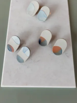 URBAN ECHO kőhatású kapszulla fülbevaló