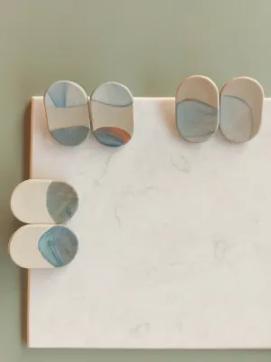 URBAN ECHO kőhatású kapszulla fülbevaló