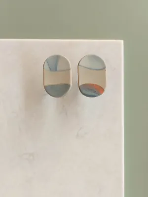 URBAN ECHO kőhatású kapszulla fülbevaló