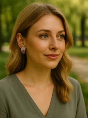 URBAN ECHO kőhatású kapszulla fülbevaló