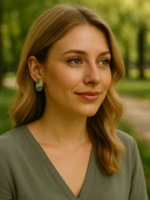 URBAN ECHO kőhatású kapszulla fülbevaló