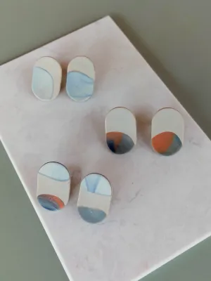 URBAN ECHO kőhatású kapszulla fülbevaló