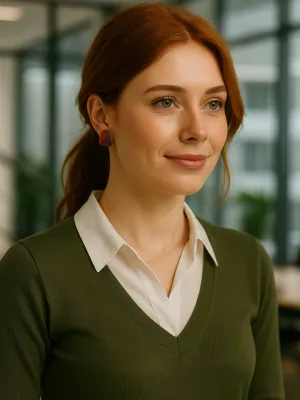 URBAN ECHO vörösréz zöldesszürke bedugós fülbevaló