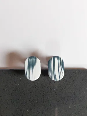 URBAN ECHO csíkos kapszulla fülbevaló