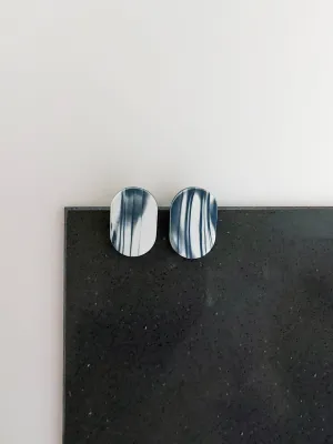 URBAN ECHO csíkos kapszulla fülbevaló