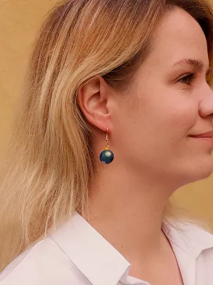 XMAS kék karácsonyi gömb