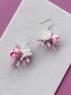 Virágos fülbevaló