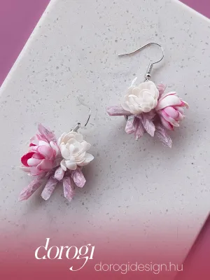 Virágos fülbevaló